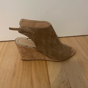 Walin And Wolff Tan Skip on Cork Heels